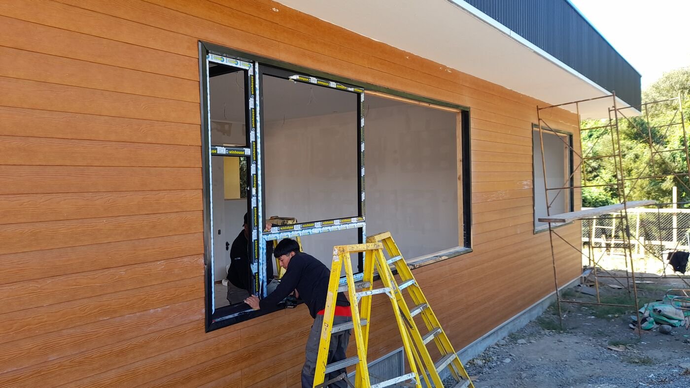 Ventanas PVC Angol — obra 1