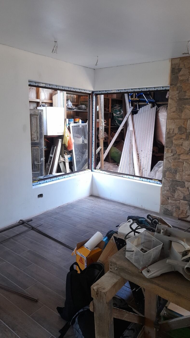 Ventanas PVC Galvarino — obra 1