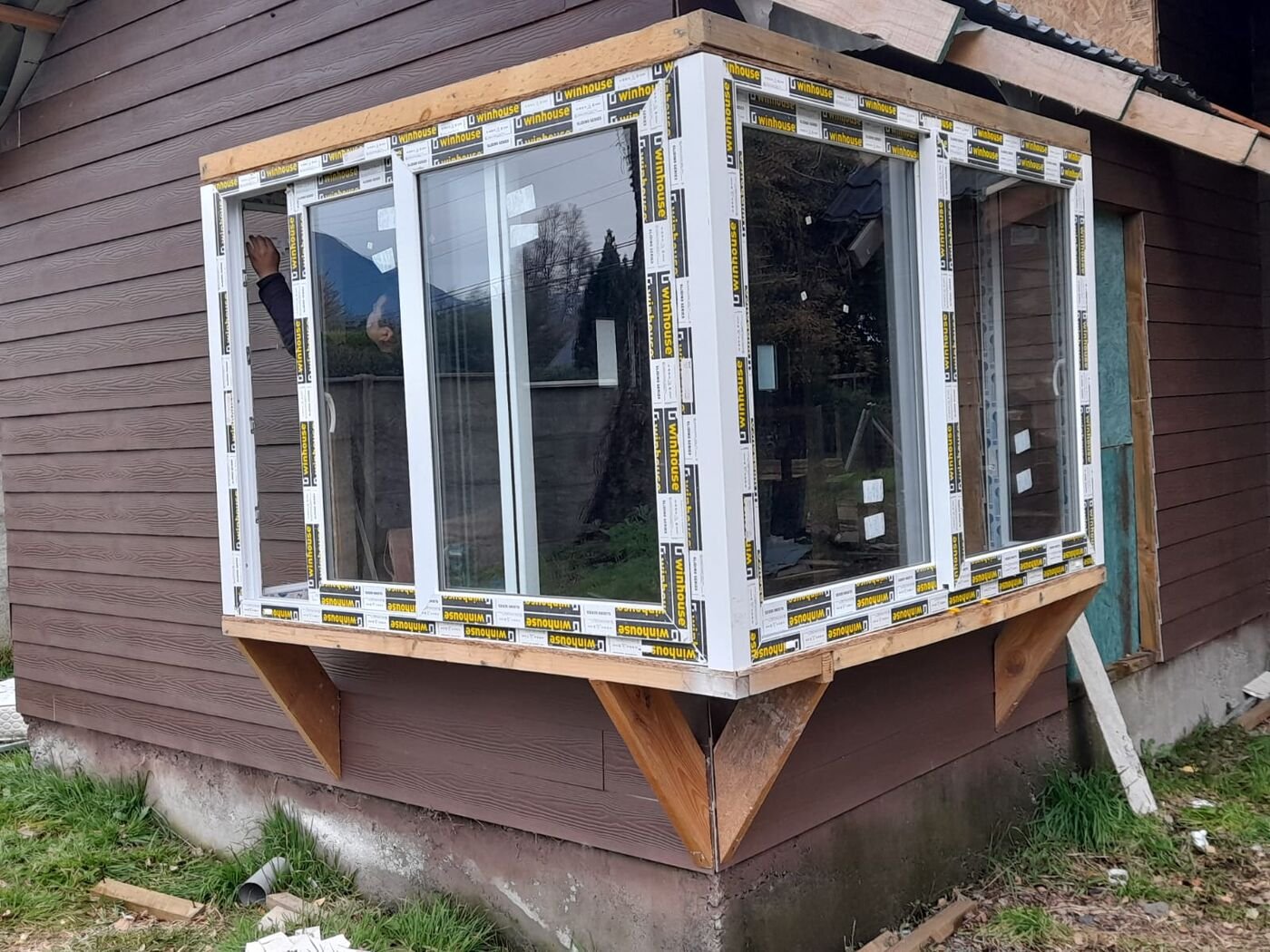 Ventanas PVC Pitrufquén — obra 2