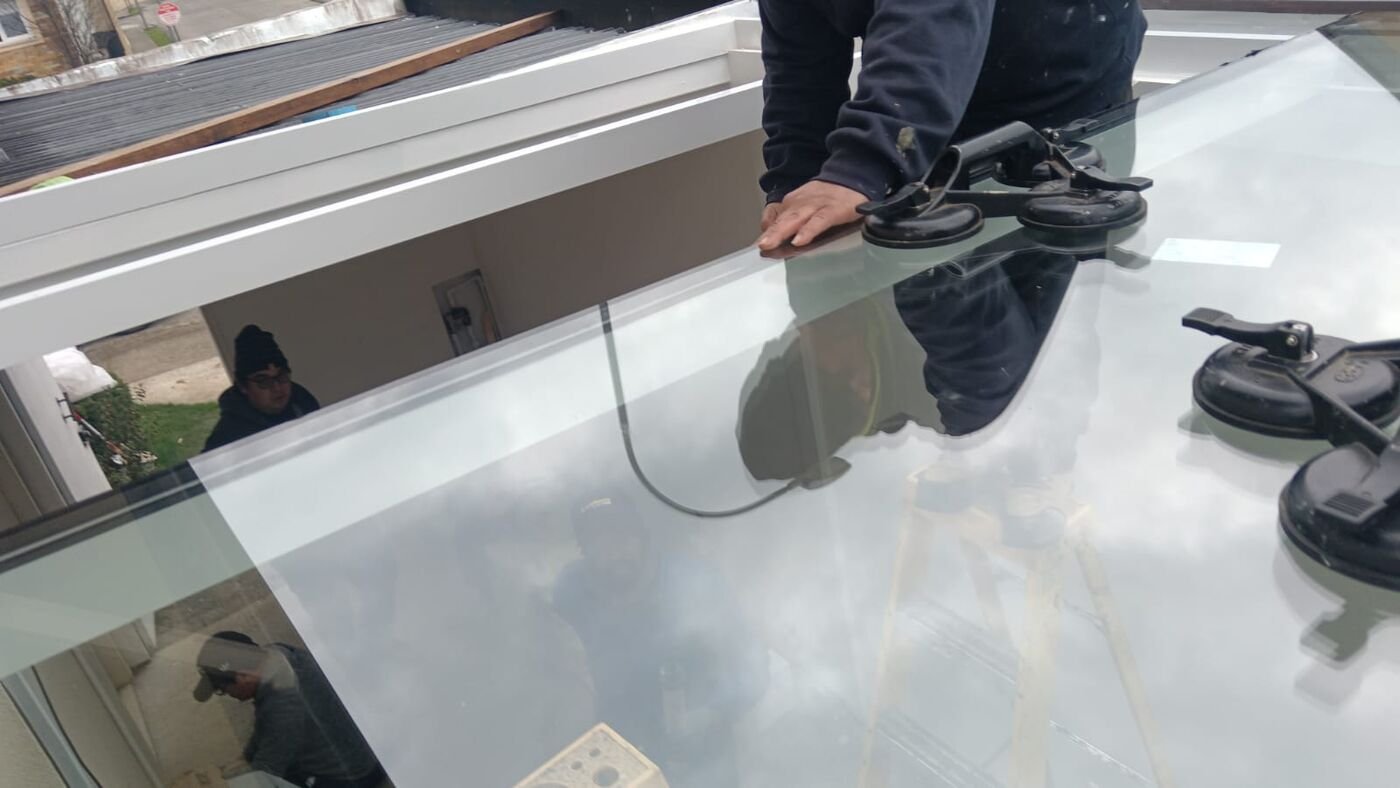Ventanas PVC Cholchol — obra 1