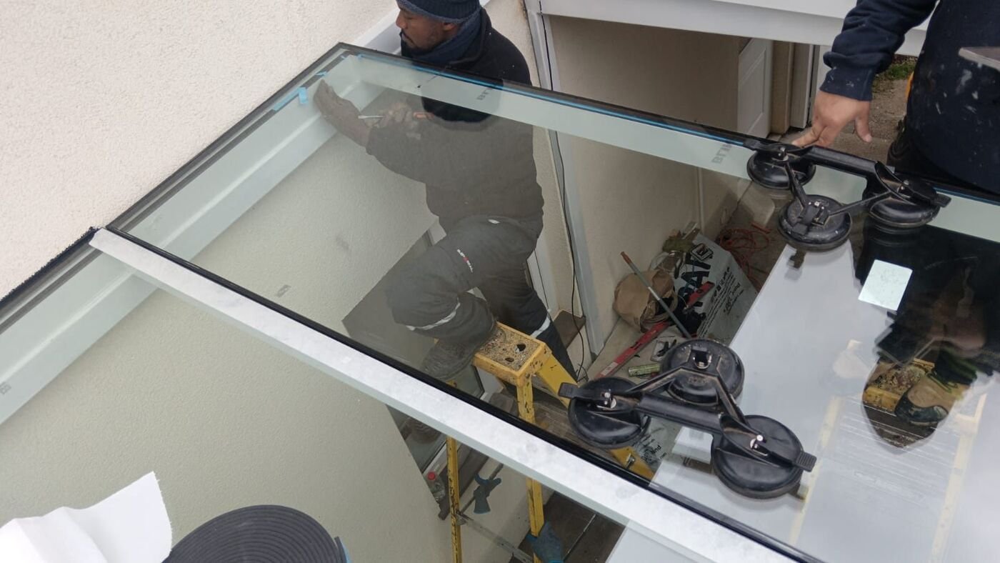 Celosías de Aluminio Pucón — obra 6